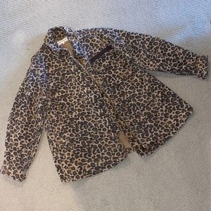 FP Leopard Jacket Sz Small